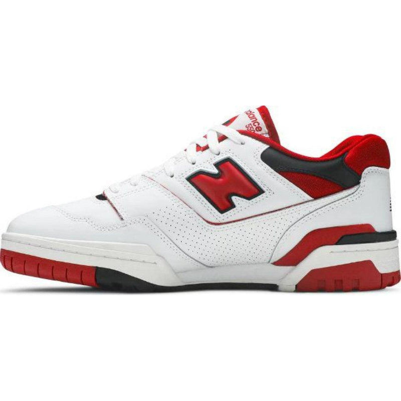 Tênis New Balance 550 X White Team Red - ELEGANZ OUTLET