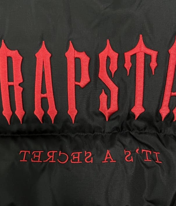 Trapstar Decoded Hooded Puffer 2.0 Infrared Edition Jacket 