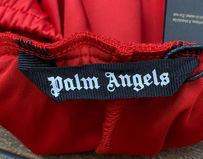 Palm Angels Logo Tracksuit Red Set 