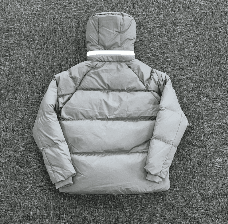 Gray Synaworld Puffer Jacket 