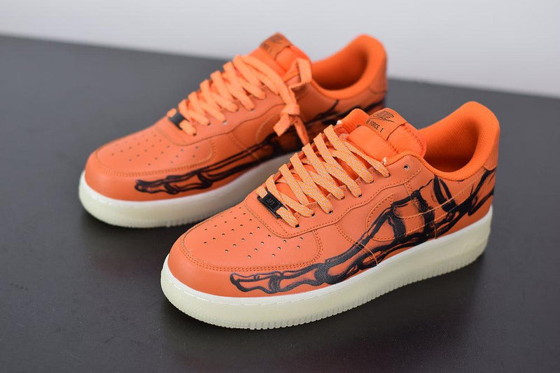 Nike Air Force 1 Low 'Orange Skeleton' - ELEGANZ OUTLET