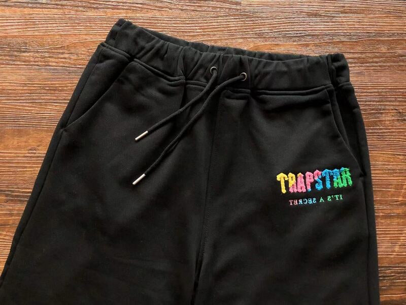 Trapstar Chenille Decoded Candy Shorts 