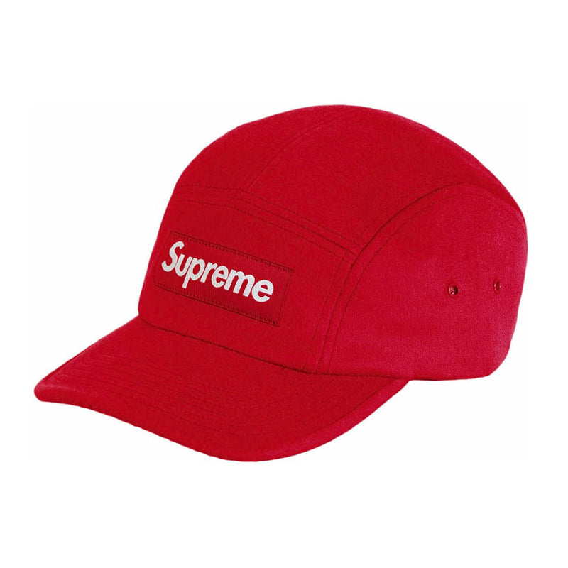 Supreme Washed Chino Twill Camp Red Cap 