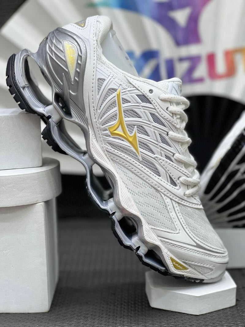 Mizuno Prophecy 8 “Branco/Dourado” - ELEGANZ OUTLET