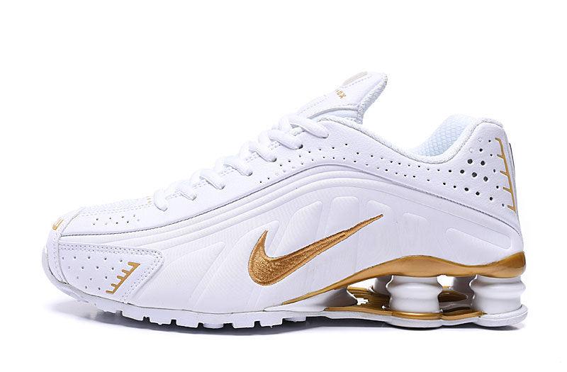 Shox R4 “White/Gold” - ELEGANZ OUTLET