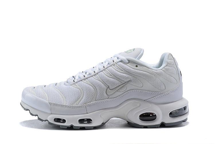 Air Max Plus TN 1 “Triple White” (Sola cinza) - ELEGANZ OUTLET