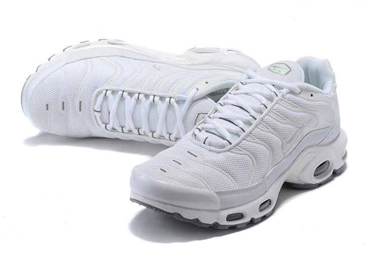 Air Max Plus TN 1 “Triple White” (Sola cinza) - ELEGANZ OUTLET