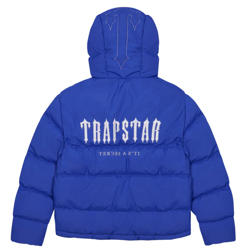 Trapstar Decoded 2.0 Dazzling Blue Puffer Jacket 