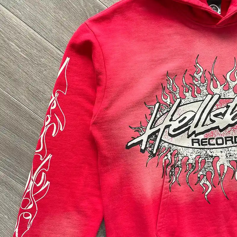 Moletom Hellstar Records Hoodie Red