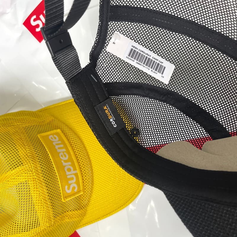 Supreme Mesh Cordura Camp Cap 