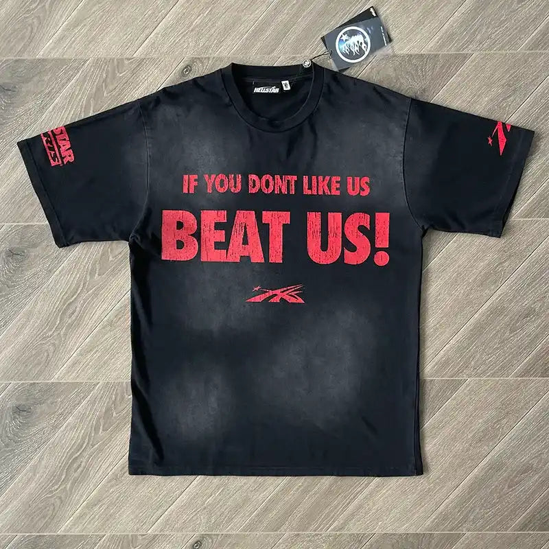 Camiseta Hellstar Hellstar Beat Us! Black