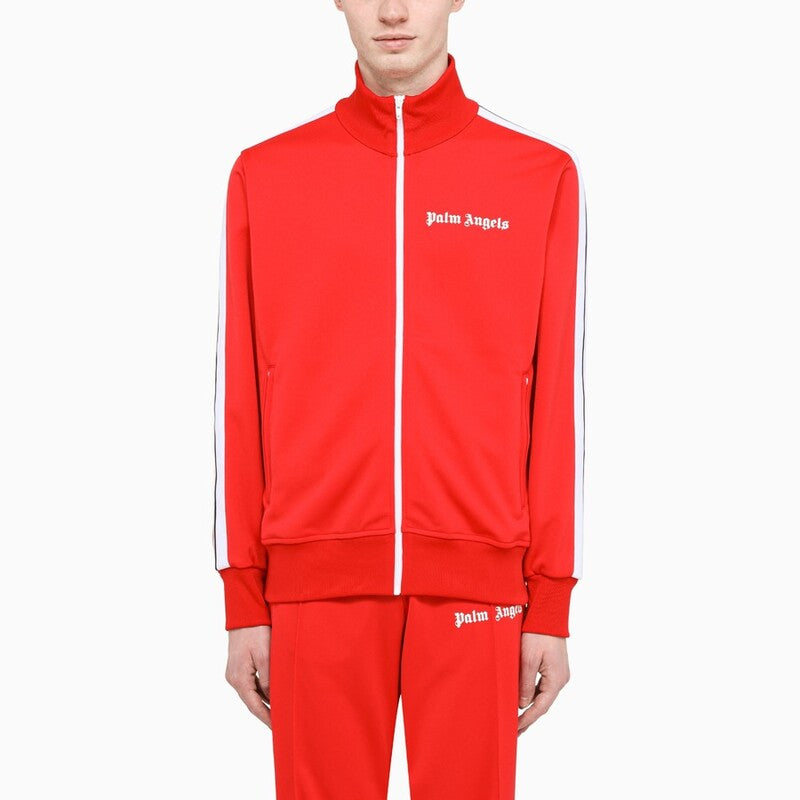 Palm Angels Logo Tracksuit Red Set 