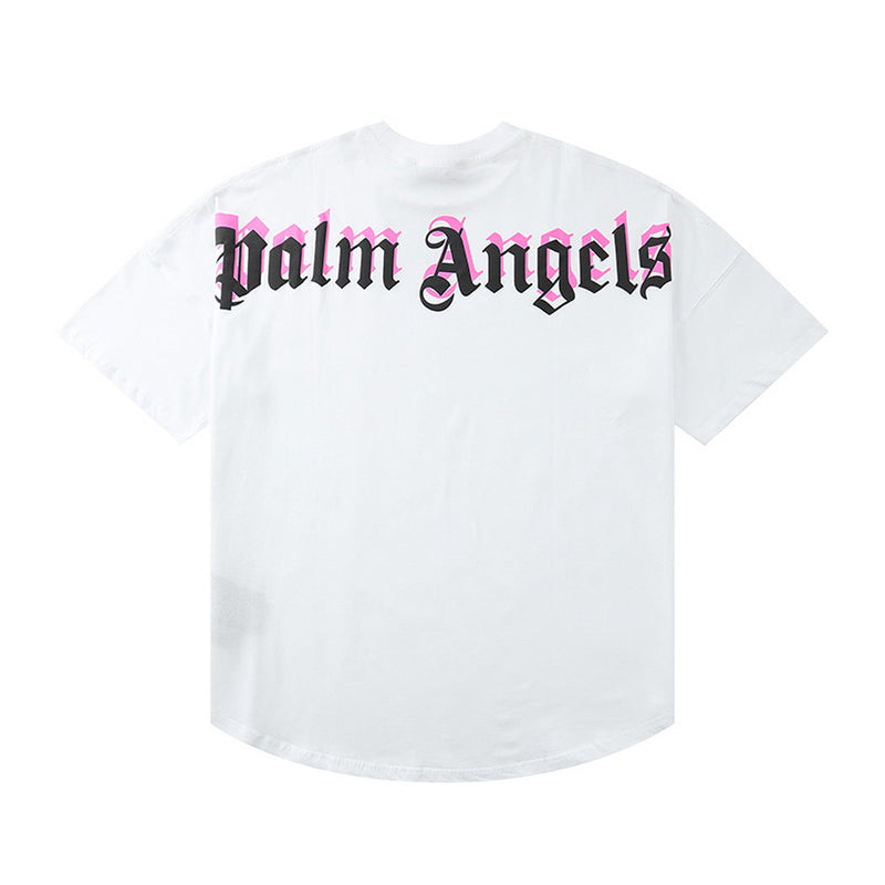 Palm Angels Double Logo Oversized T-Shirt 