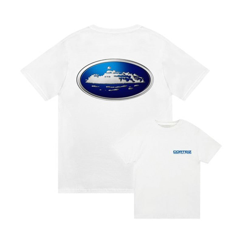 Camiseta Corteiz Alcatraz World Rally White