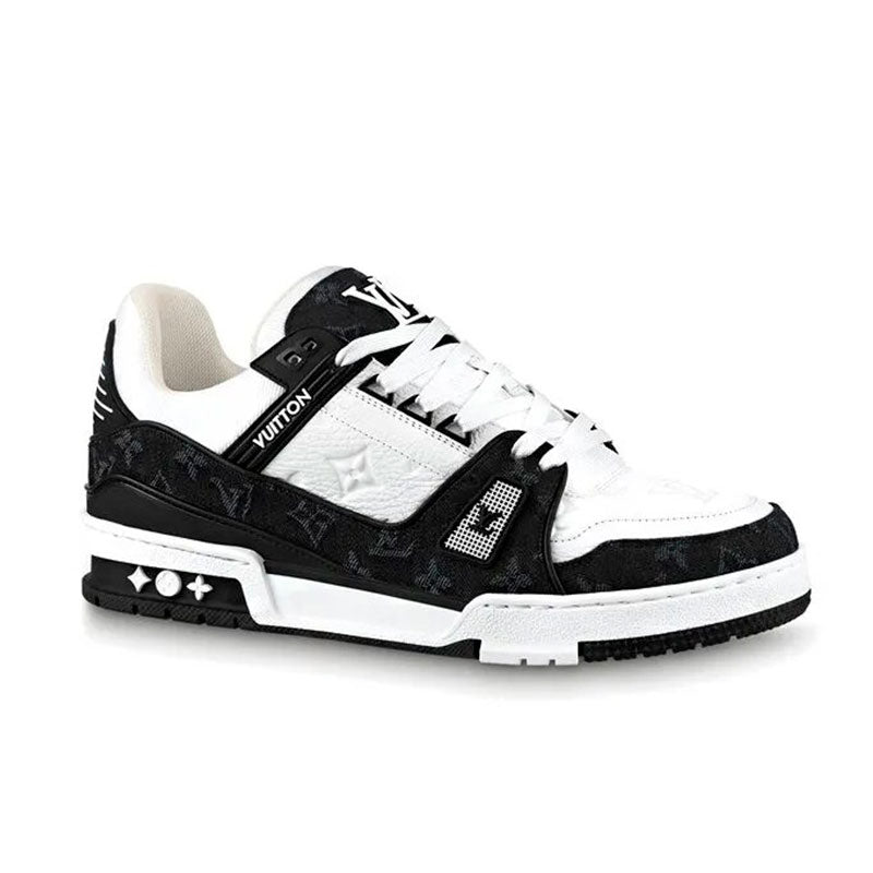 Louis Vuitton LV Trainer White Black 