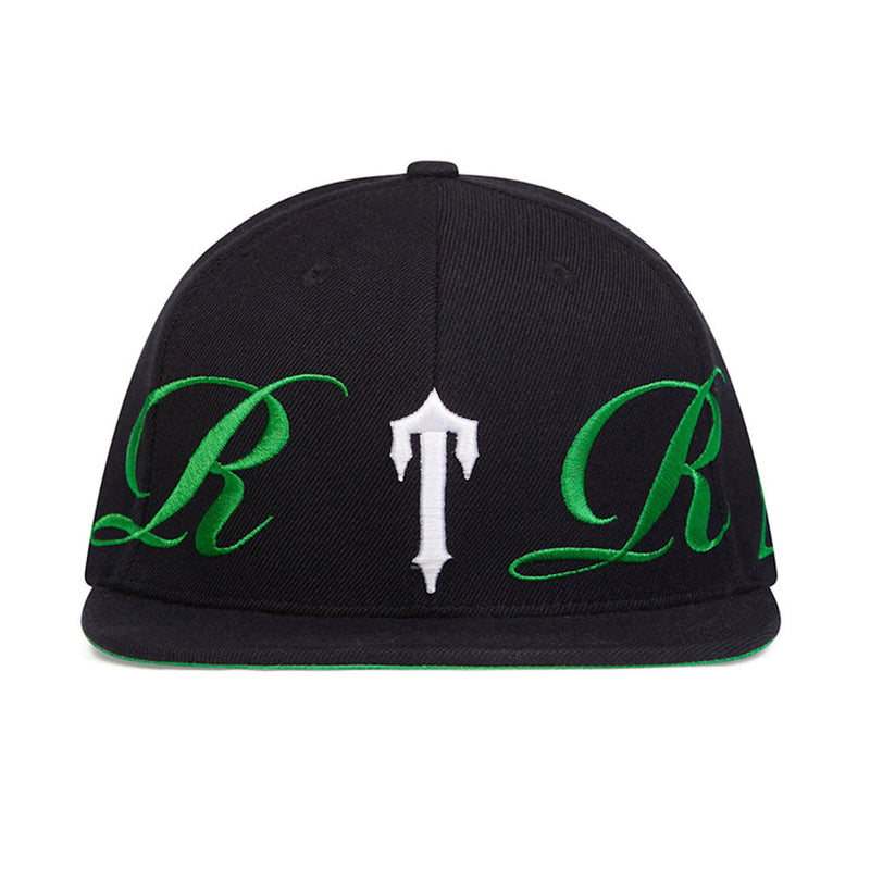 Trapstar Script Fitted Cap Black/Green 