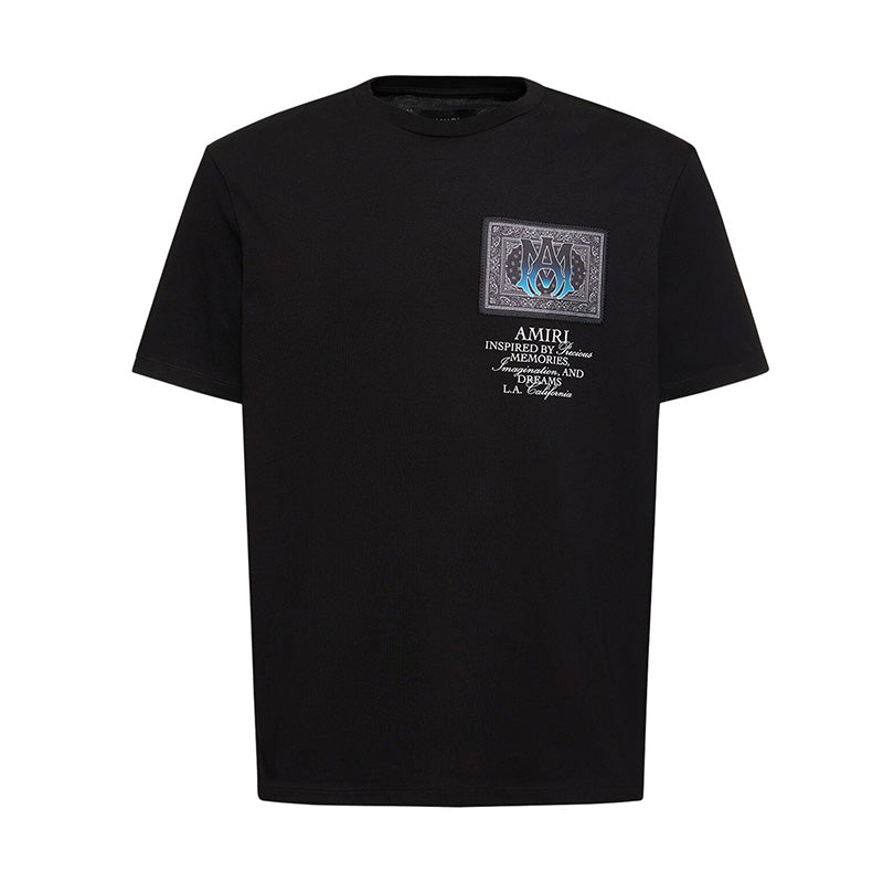 Amiri Ma Bandana Black T-Shirt 