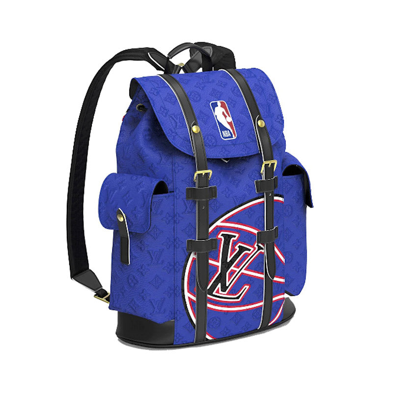 Louis Vuitton X NBA Christopher MM Blue Backpack 