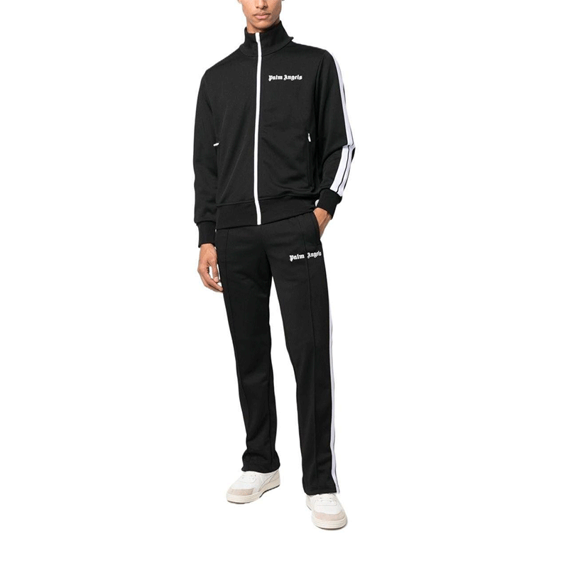 Palm Angels Logo Tracksuit Black Set 