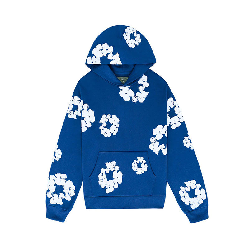 Denim Tears The Cotton Wreath Blue Sweatshirt 