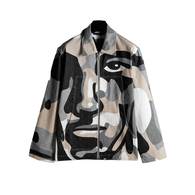 Louis Vuitton Patchwork Portrait Denim Jacket 