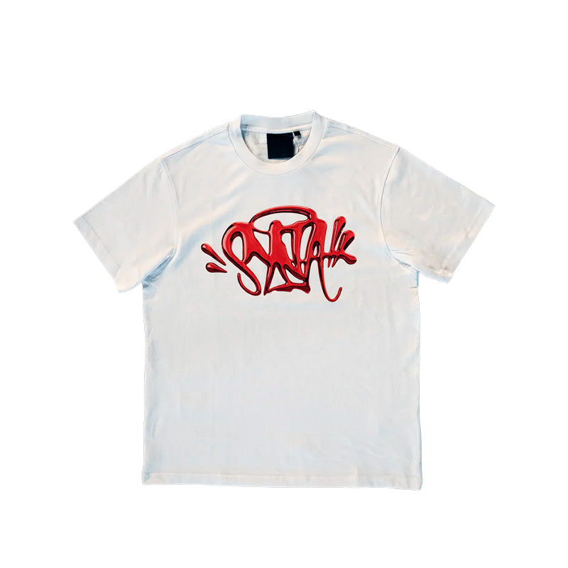 Synaworld 'Syna Logo' White/Red T-Shirt 