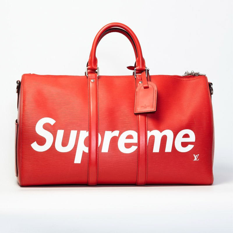 Louis Vuitton x Supreme Keepall Bandouliere Bag 