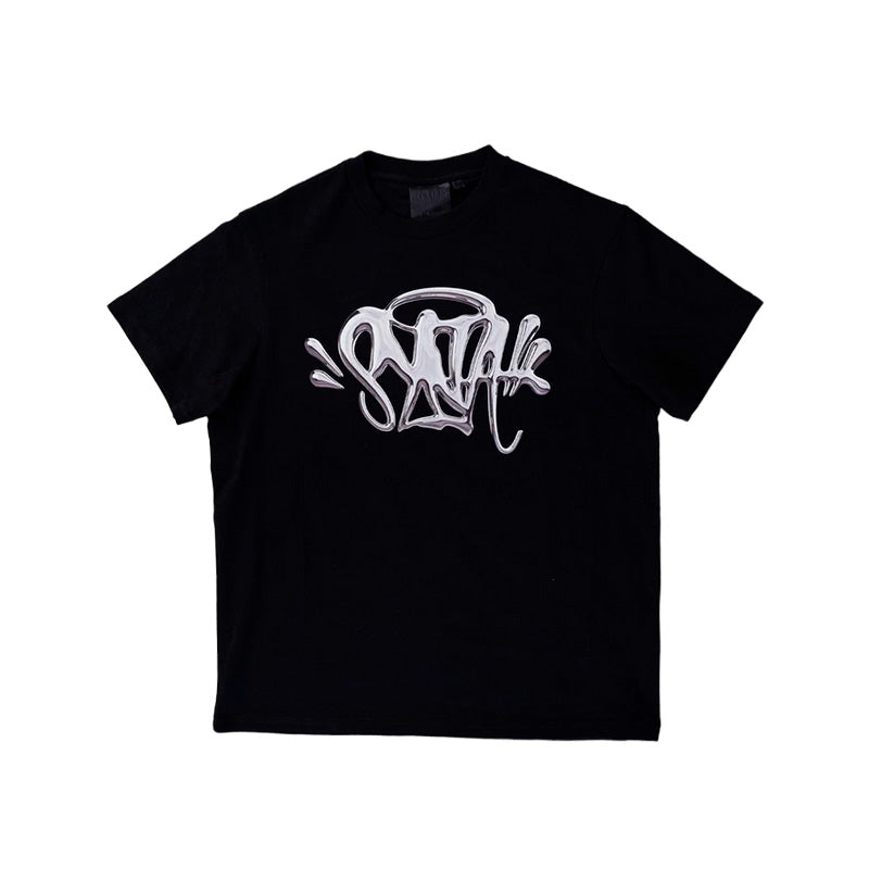 Camiseta Synaworld 'Syna Logo' Tee Black/Silver