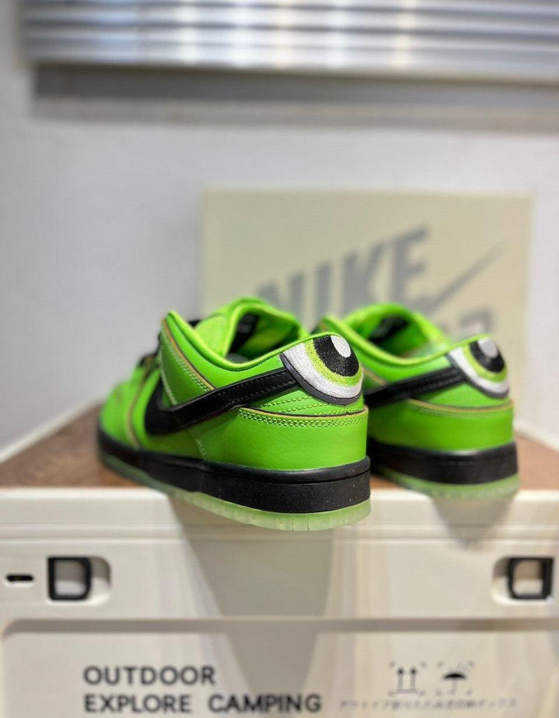 Nike Dunk Low SB x Powerpuff Girls (Meninas Super Poderosas) Buttercup - ELEGANZ OUTLET