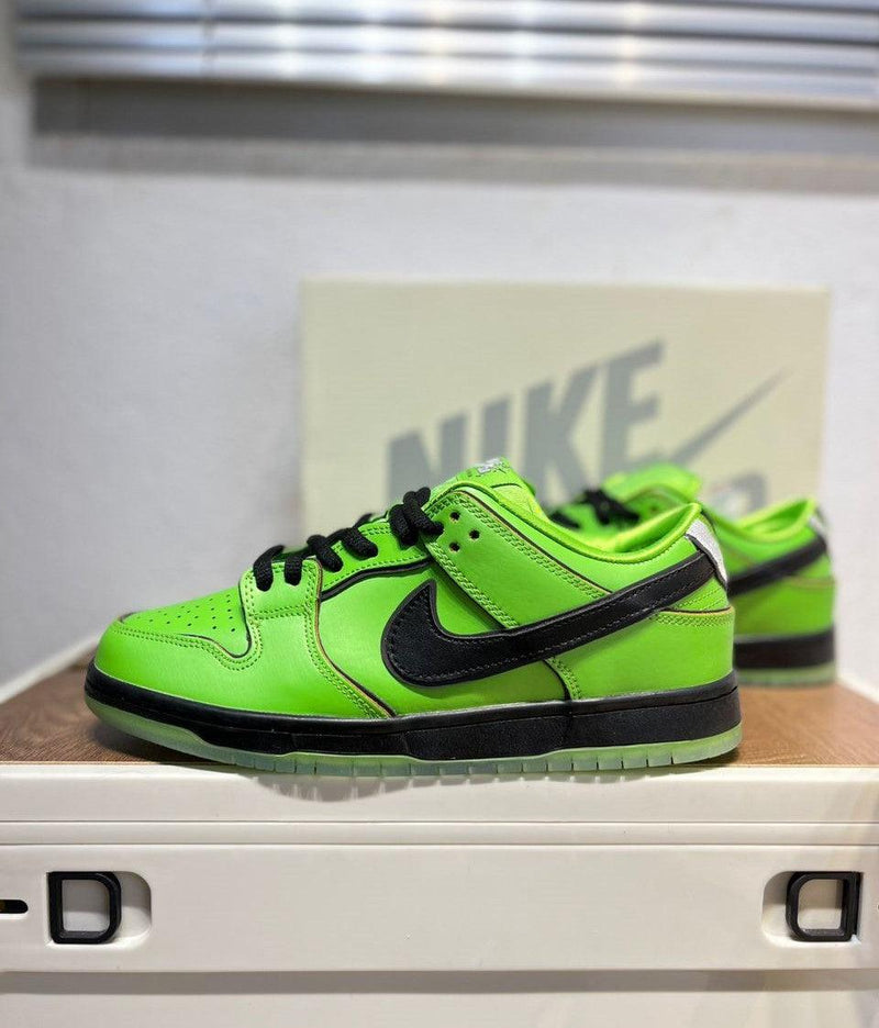 Nike Dunk Low SB x Powerpuff Girls (Meninas Super Poderosas) Buttercup - ELEGANZ OUTLET