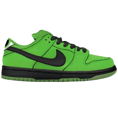 Nike Dunk Low SB x Powerpuff Girls (Meninas Super Poderosas) Buttercup - ELEGANZ OUTLET