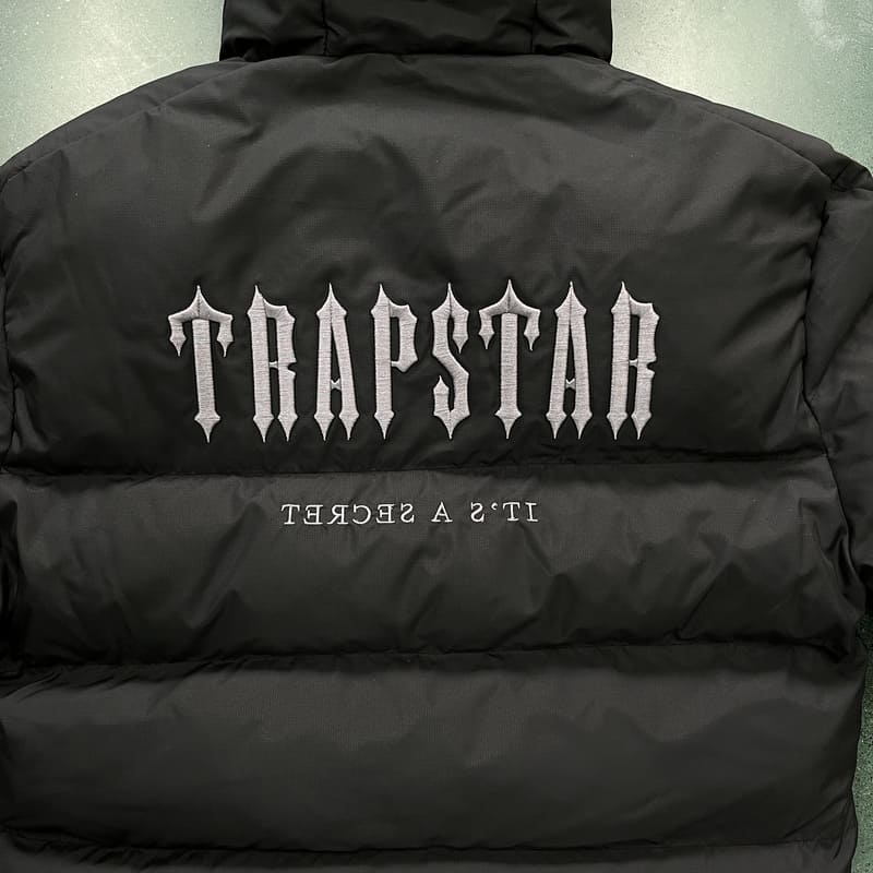 Trapstar Decoded 2.0 Black Puffer Jacket 