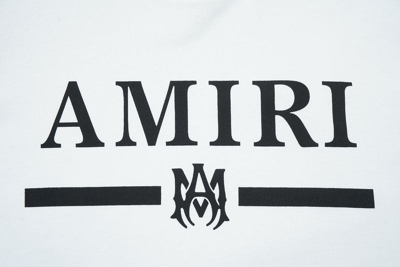 Amiri Bar Logo White T-Shirt 