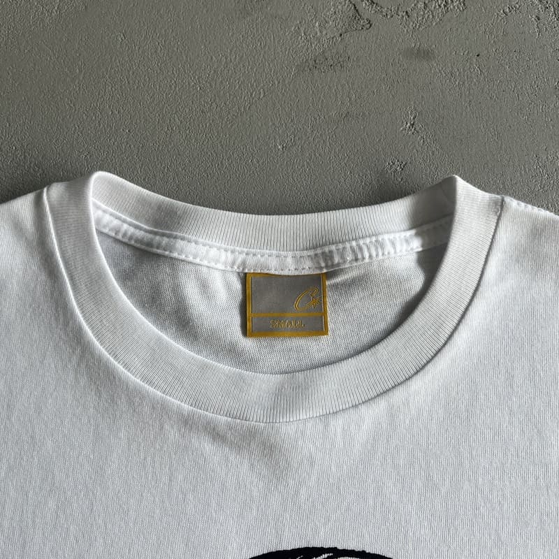 Corteiz Chisel White T-Shirt