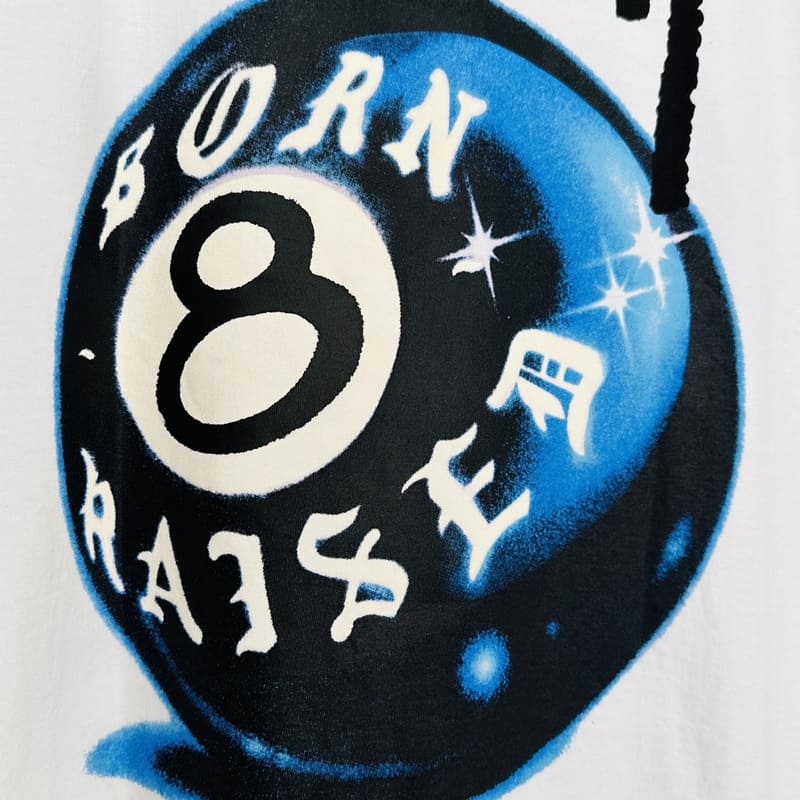 Pronta Entrega - Camiseta Stussy x Born X Raised 8 Ball