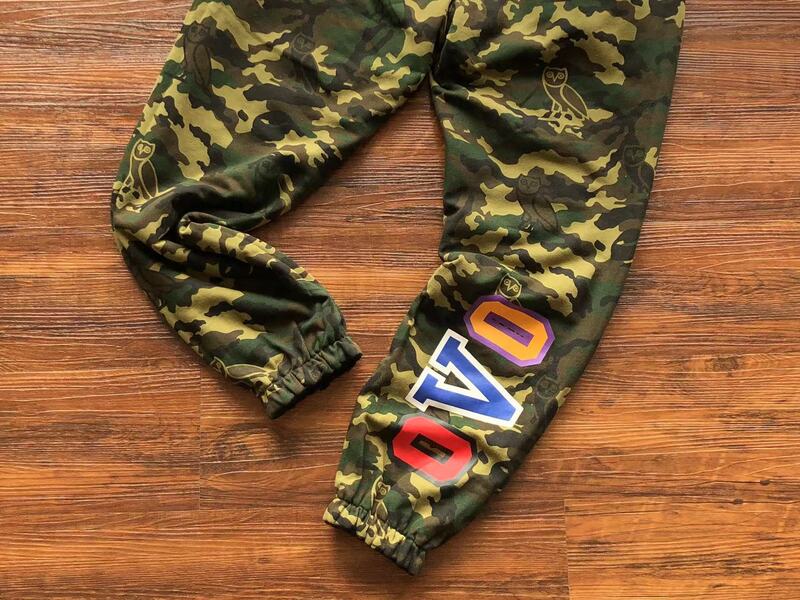 BAPE x OVO Dulpa Face Pants 