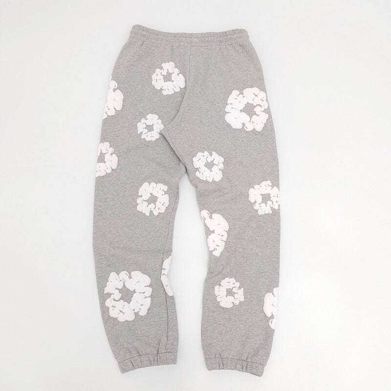 Tears The Cotton Wreath Gray Denim Pants 