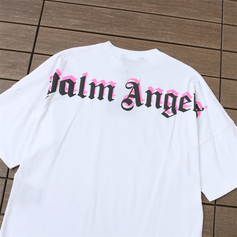 Palm Angels Double Logo Oversized T-Shirt 