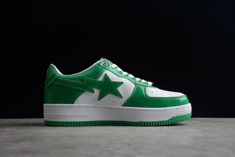 A Bathing Ape Bape Sta Low Green 