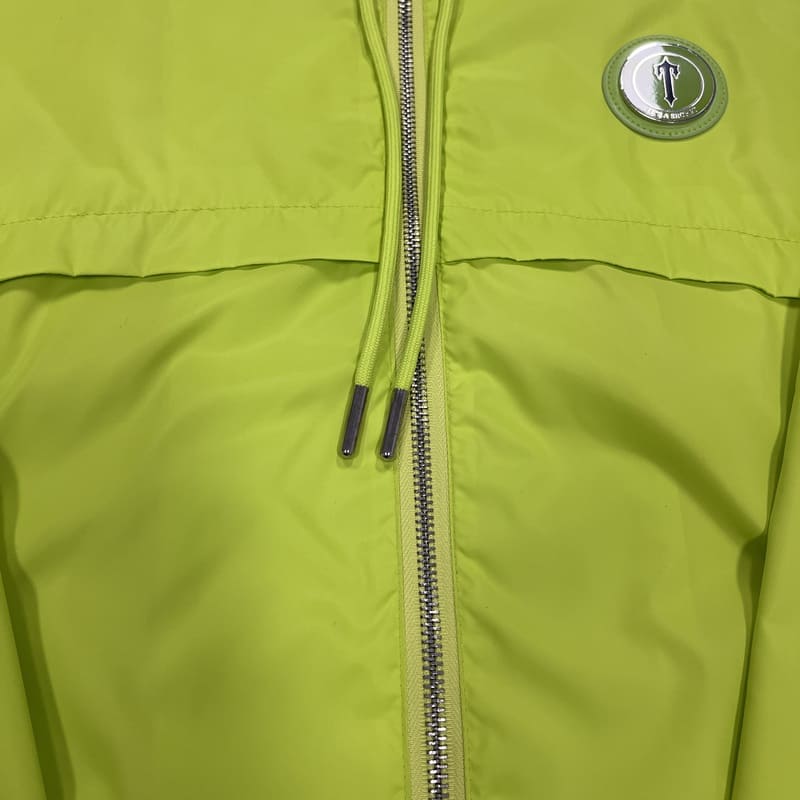 Trapstar Irongate T Lime Windbreaker 