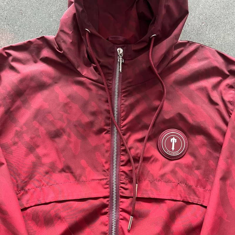 Trapstar Irongate T Red Windbreaker 