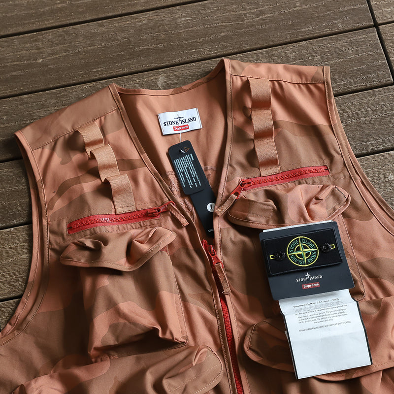 Colete Supreme Stone Island Cargo