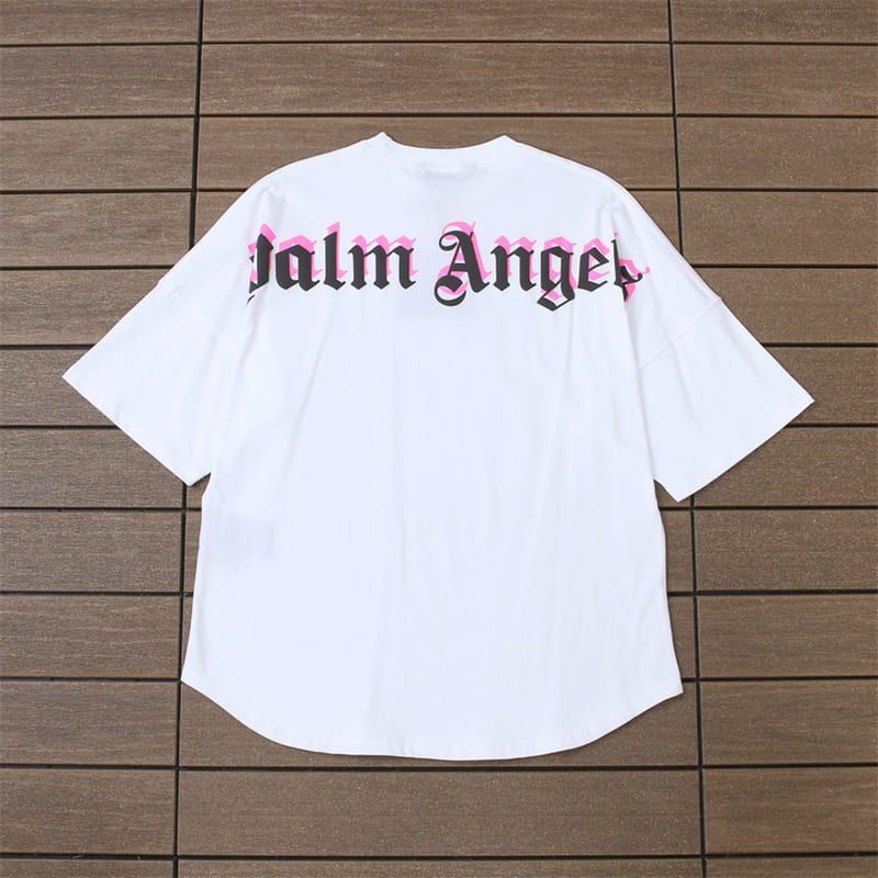 Palm Angels Double Logo Oversized T-Shirt 