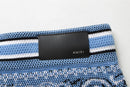 Amiri Bandana Crochet Basketball Shorts Blue 