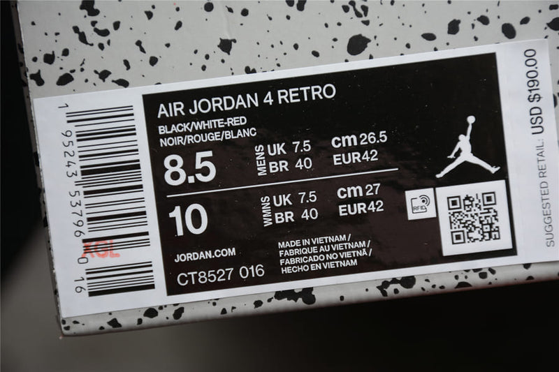 Pronta Entrega - Air Jordan 4 Red Thunder