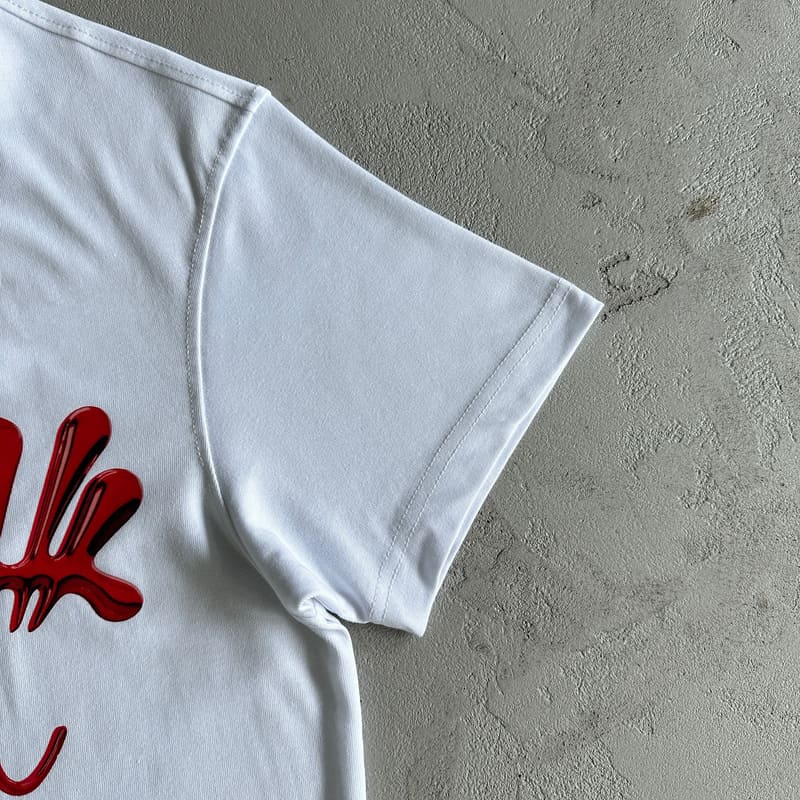 Synaworld 'Syna Logo' White/Red T-Shirt 