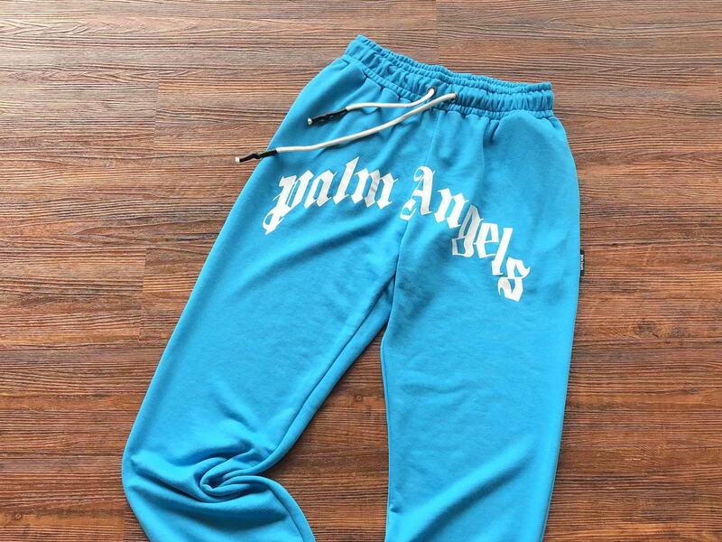 Palm Angels Curved Logo Pants 