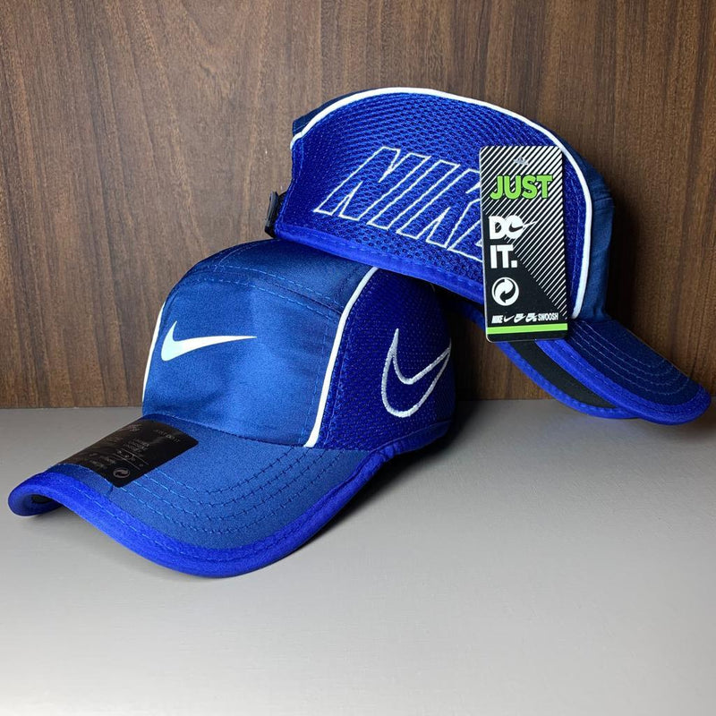 BONÉ NIKE DRY-FIT BORDADO "Blue" - ELEGANZ OUTLET