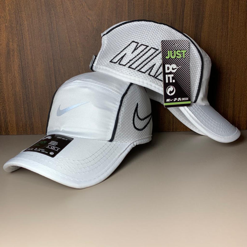 BONÉ NIKE DRY-FIT BORDADO "White" - ELEGANZ OUTLET