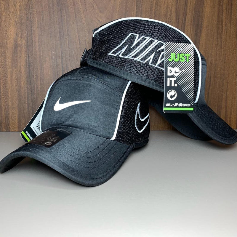 NIKE DRY-FIT EMBROIDERED CAP "Black" 